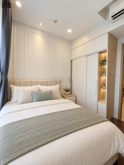 Cần cho thuê nhanh - CC The Sun Avenue Quận 2 chỉ 15 triệu căn 2PN 2WC DT 76m full nội thất