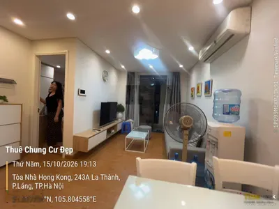Cho thuê căn hộ 1PN, đủ đồ 14 tr/th tại Hong Kong Tower, vào ở ngay, LH: 091••••44