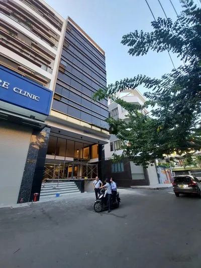 Tòa nhà góc 2 mặt tiền Đường D5 Phường 25, Quận Bình Thạnh, 1800m² có hầm TM PCCC