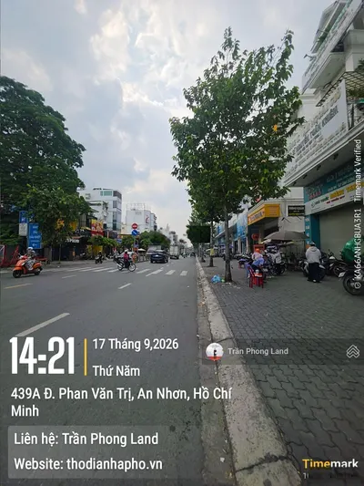 Chính chủ cho thuê nhà mặt tiền 366A4 Phan Văn Trị, Quận Gò Vấp, 6x21m, trệt lửng 3 lầu, 090••••91