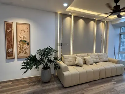 Cho thuê nhanh căn hộ trống sẵn Sky Garden 3. Tk 2pn, 2wc. Đầy đủ nội thất hiện đại. Giá tốt tt