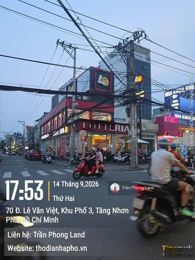 Chính chủ gửi cho thuê nhà góc 2 mặt tiền 68 Lê Văn Việt, P. Hiệp Phú, Q9, 7.4x20m, 090••••91